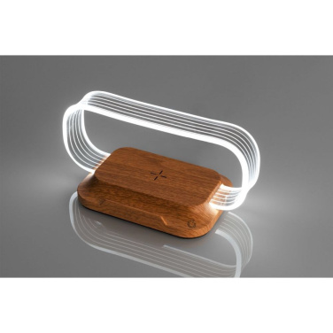 Logotrade corporate gift picture of: Phone stand with wireless charger JEROME Pierre Cardin