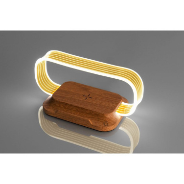 Logo trade promotional giveaways image of: Phone stand with wireless charger JEROME Pierre Cardin