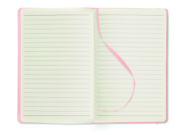 Logo trade promotional giveaway photo of: A5 notebook 96 lined sheets