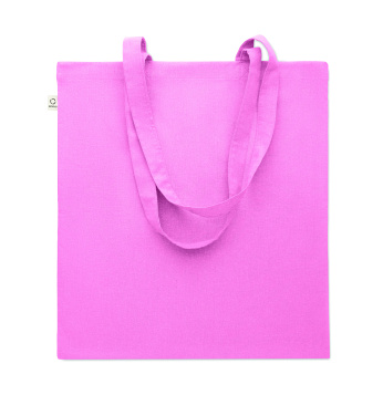 Logo trade promotional gifts picture of: Recycled cotton shopping bag