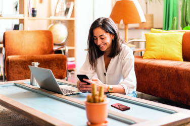 Logotrade advertising products photo of: Wireless charger power bank