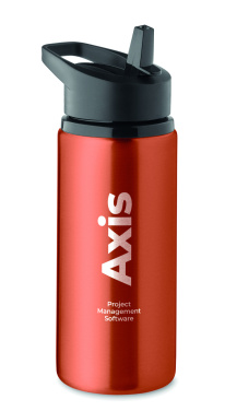 Logo trade advertising products image of: Single wall bottle 500 ml