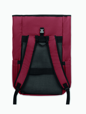 Logo trade promotional items picture of: Rolltop laptop rucksack 600D
