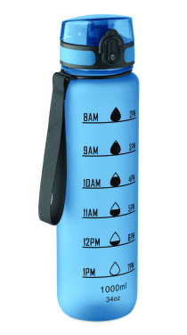 Logotrade promotional merchandise image of: Sports water bottle RPET 1L