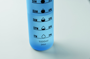 Logo trade business gift photo of: Sports water bottle RPET 1L
