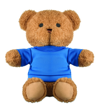 Logotrade promotional item picture of: Teddy bear with t-shirt 23 cm