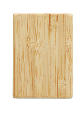 Logo trade corporate gifts picture of: Bamboo salt & pepper set