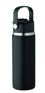 Logo trade promotional items image of: Double wall bottle 500 ml