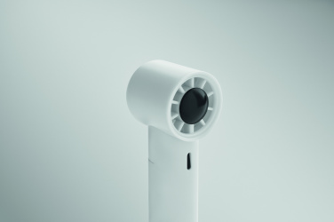 Logo trade promotional giveaways image of: Mini handheld hi-speed fan