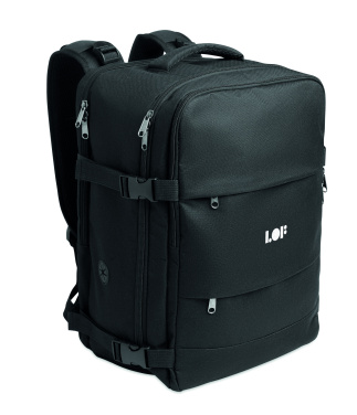 Logo trade promotional merchandise image of: Cabin size carry on backpack