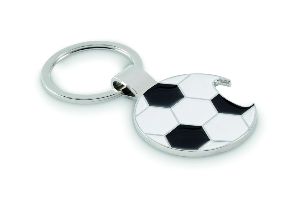 Logotrade advertising products photo of: Football keyring with opener