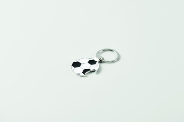 Logo trade promotional items image of: Football keyring with opener