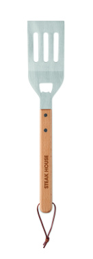 Logo trade advertising products picture of: BBQ spatula in beechwood