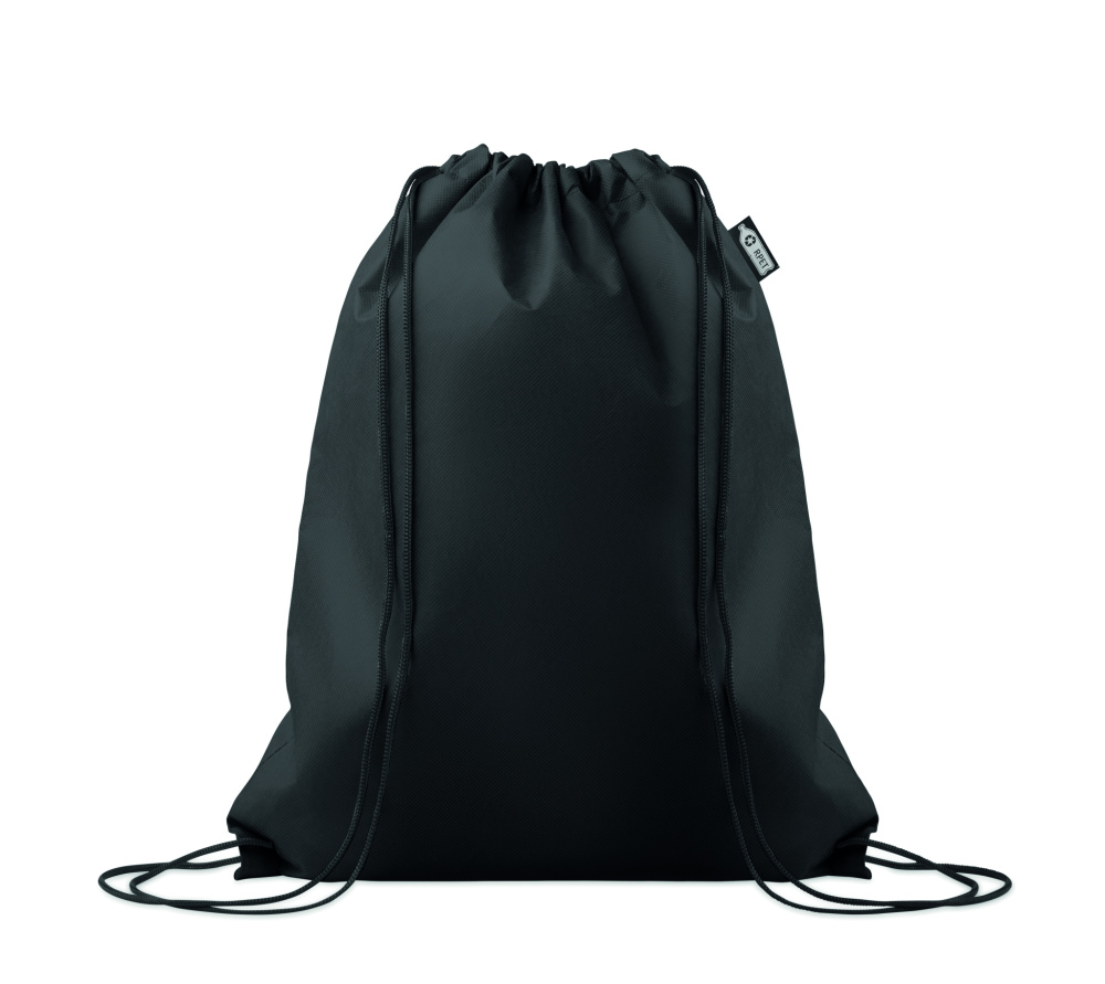 Logotrade promotional giveaways photo of: Drawstring bag RPET non-woven