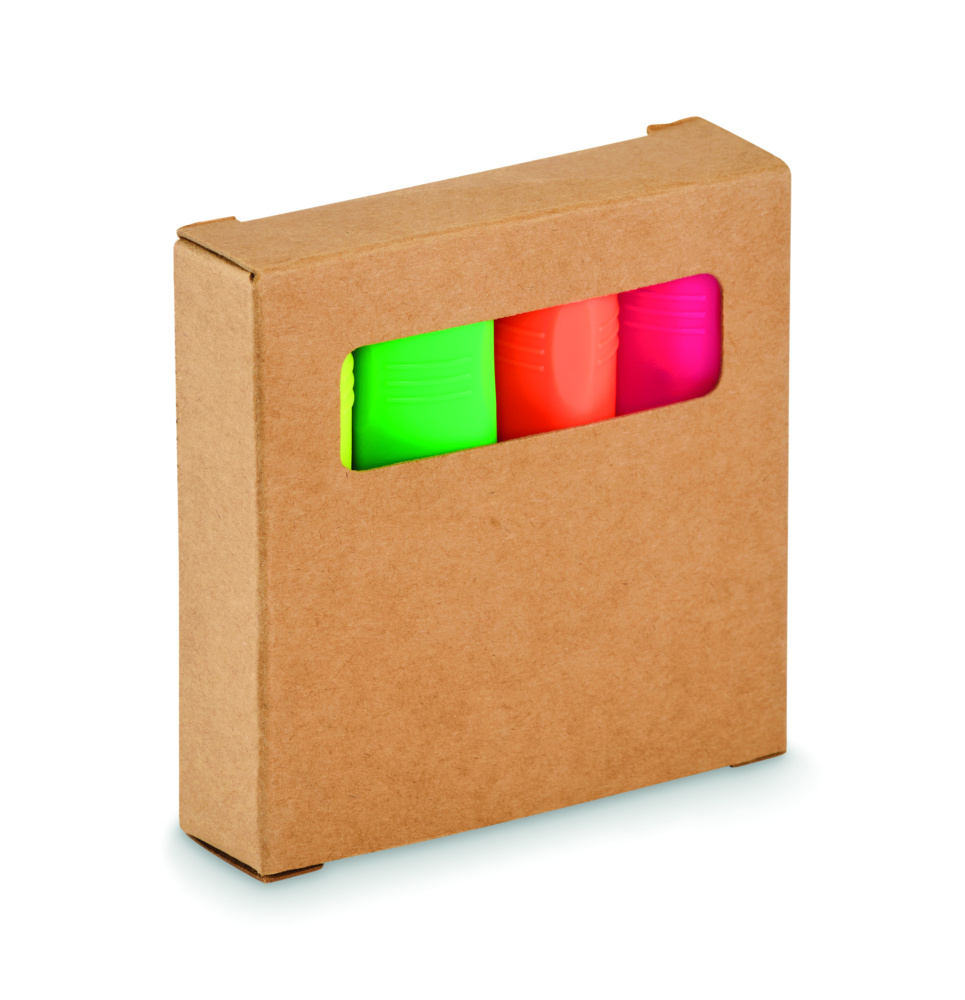 Logo trade business gifts image of: Highlighter set