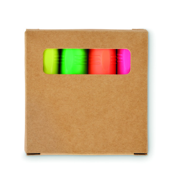 Logo trade promotional gifts image of: Highlighter set