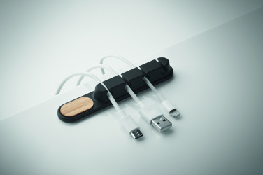 Logo trade promotional gifts image of: Silicone cable organiser