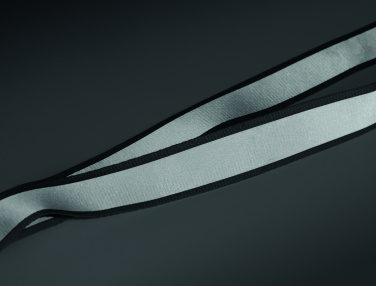 Logotrade corporate gift image of: Reflective RPET lanyard