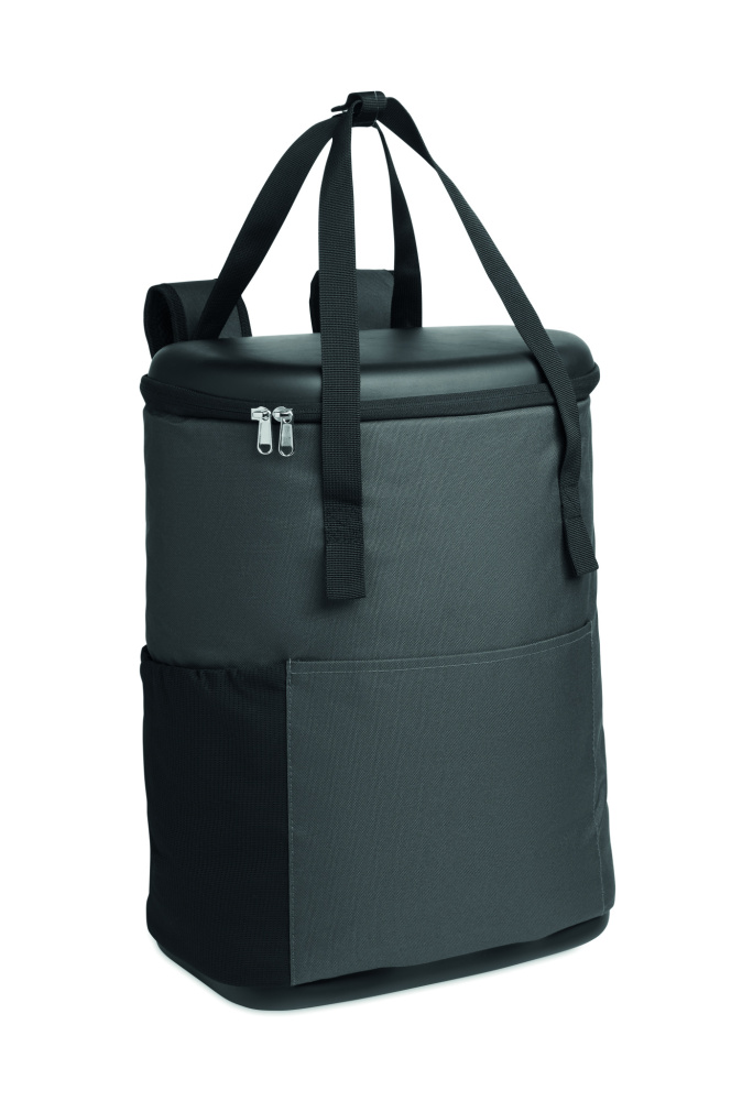 Logo trade promotional gift photo of: Cooler rucksack 600D RPET
