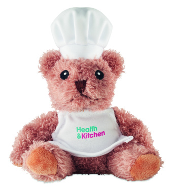 Logotrade corporate gift picture of: Teddy bear plush chef