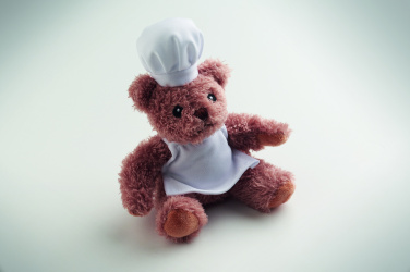 Logo trade promotional gifts image of: Teddy bear plush chef