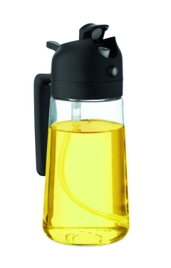 Logo trade corporate gifts picture of: Glass oil dispenser & sprayer