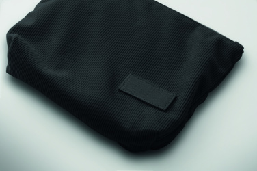 Logo trade advertising products image of: Corduroy cosmetic bag