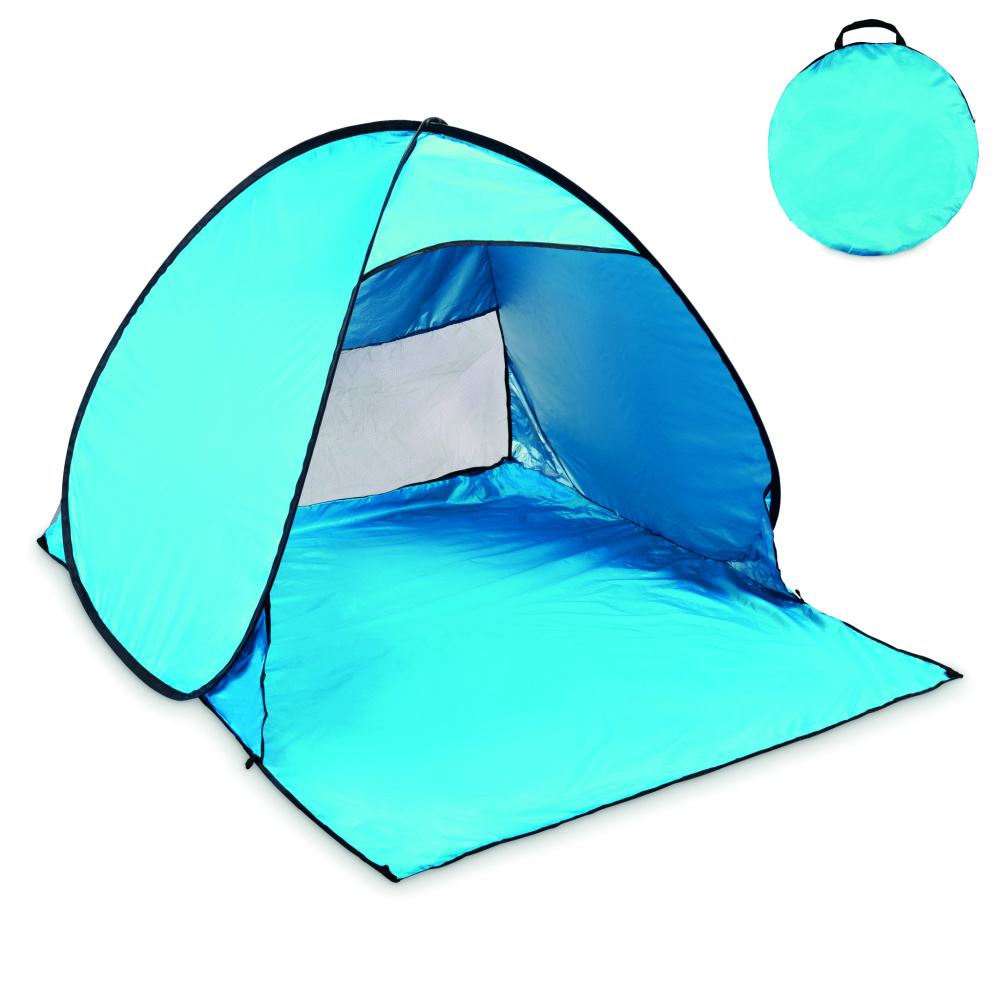 Logo trade promotional gifts picture of: Beach tent in 190T polyester