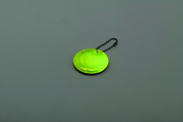 Logotrade business gift image of: Round reflective keyring