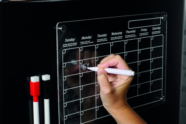 Logo trade promotional merchandise photo of: Magnetic acrylic planner