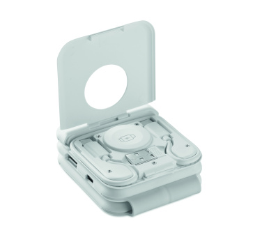 Logo trade promotional item photo of: Foldable charging station