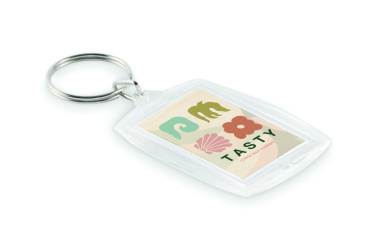 Logotrade promotional merchandise image of: Classic acrylic keyring