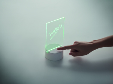 Logo trade promotional gift photo of: Light-up LED memo board