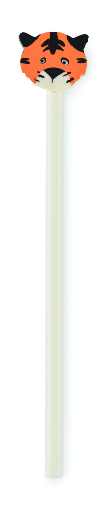 Logotrade promotional gift image of: Wooden pencil in animal shape