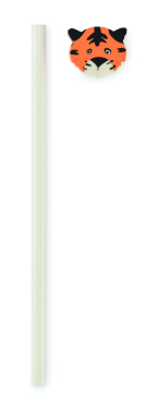 Logo trade promotional gifts picture of: Wooden pencil in animal shape