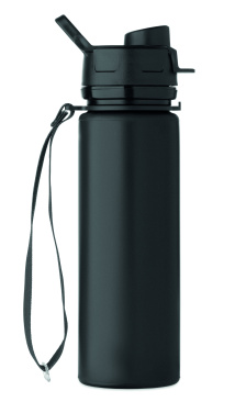 Logo trade promotional products picture of: Foldable silicone sports bottle