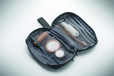 Logo trade promotional gift photo of: Toiletry bag 600D RPET