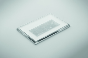 Logo trade corporate gift photo of: Acrylic photo magnet rectangula