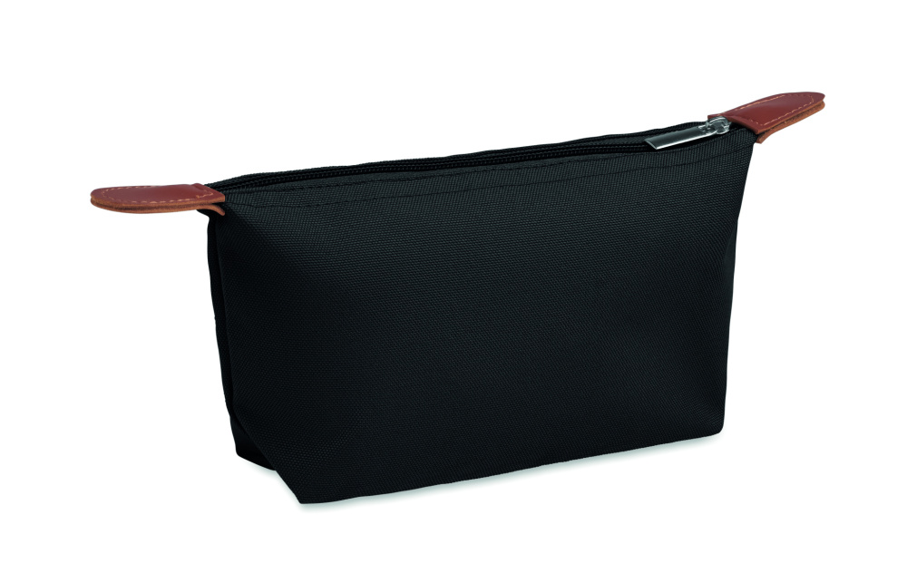 Logo trade promotional gift photo of: Cosmetic bag in 600D RPET