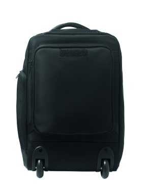 Logo trade corporate gift photo of: Backpack trolley in 290T RPET