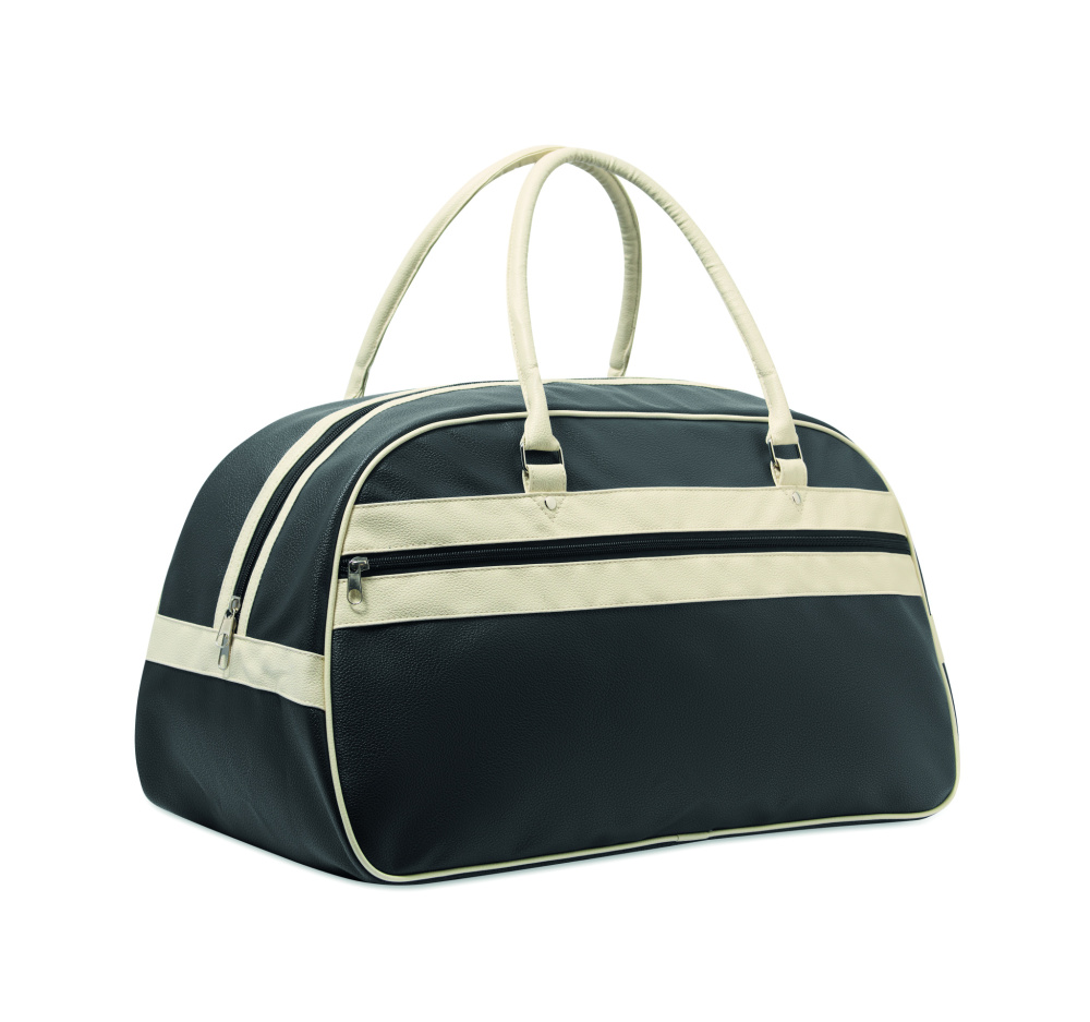 Logo trade business gifts image of: PU sports bag