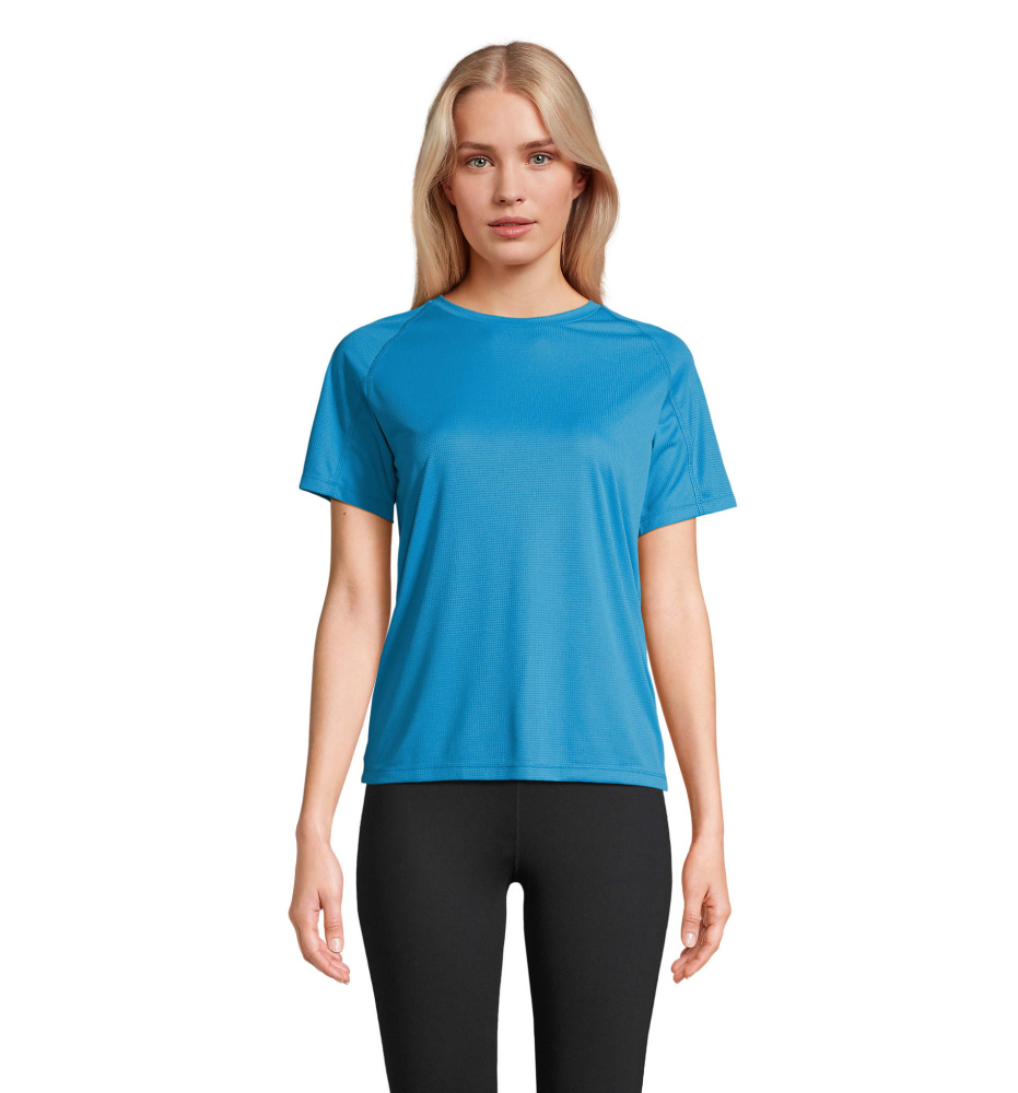 Logo trade promotional merchandise image of: VORTEX WOMEN RAGLAN T-SHIRT