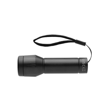 Logo trade promotional item photo of: Flara RSC recycled plastic USB-rechargeable torch