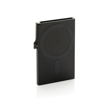 Logo trade business gifts image of: Standard aluminium RFID magnetic phone cardholder