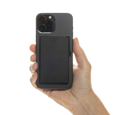 Logotrade promotional product image of: Standard aluminium RFID magnetic phone cardholder