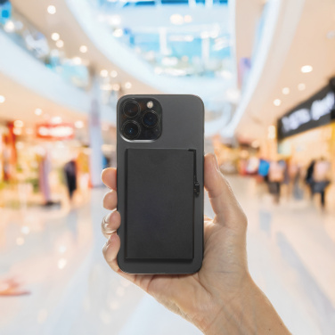 Logo trade advertising product photo of: Standard aluminium RFID magnetic phone cardholder