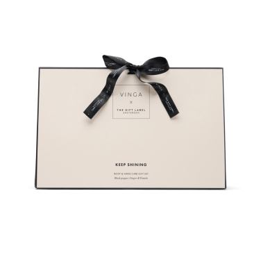 Logo trade promotional gift photo of: VINGA x TGL body and hand care gift set