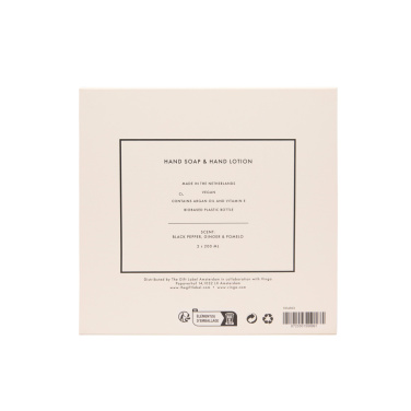 Logo trade business gifts image of: VINGA x TGL hand care gift set