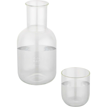 Logo trade promotional items picture of: Amelie glass carafe and cup set