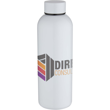 Logo trade promotional merchandise photo of: Spring 750 ml sublimation RCS recycled single wall stainless steel water bottle